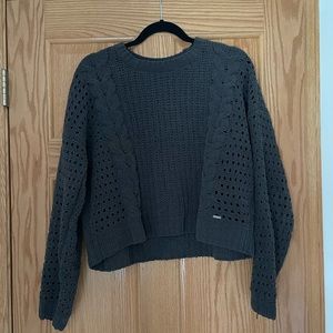 Grey Hollister Sweater